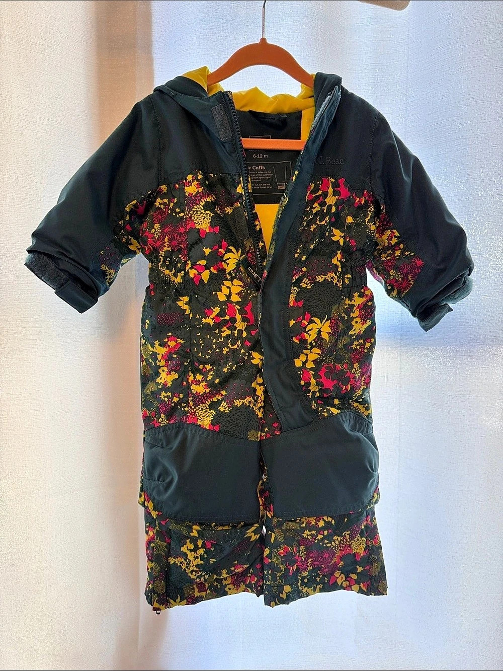 L.L.Bean Infants' and Toddlers' Cold Buster Snowsuit Cold Buster Floral Hooded